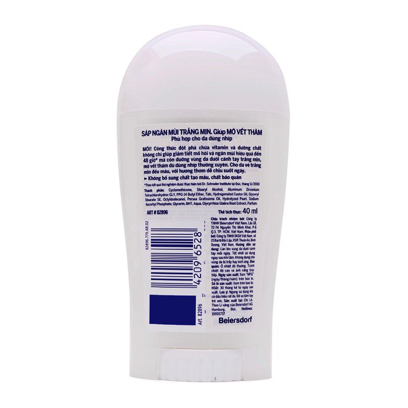 Sáp ngăn mùi Nivea trắng mịn giúp mờ vết thâm (40ml) | BigBuy360 - bigbuy360.vn