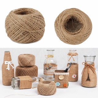 220m Dây thừng gai,dây cói,dây bố dùng gói trang trí cột hộp quà,quấn dreamcatcher,lọ hoa,trang trí làm thiệp,gói quà