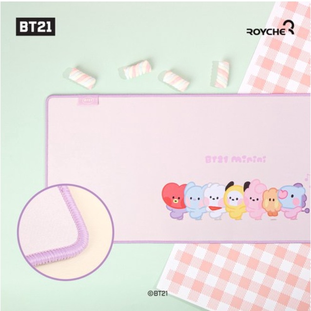 Lót ChuộT Gaming BTS BT21 Minini ThiếT Kế ThờI Trang