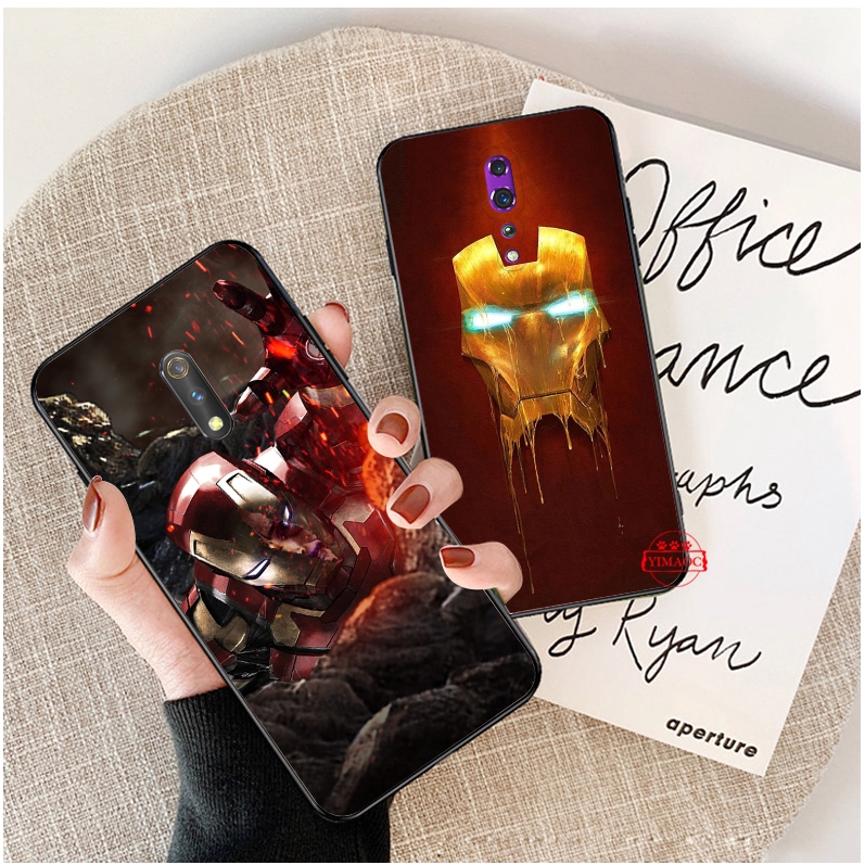 Ốp điện thoại mềm họa tiết Iron Man dành cho OPPO A1K A5 A9 2020 Realme 2 A5 3 5 Pro X Lite | BigBuy360 - bigbuy360.vn