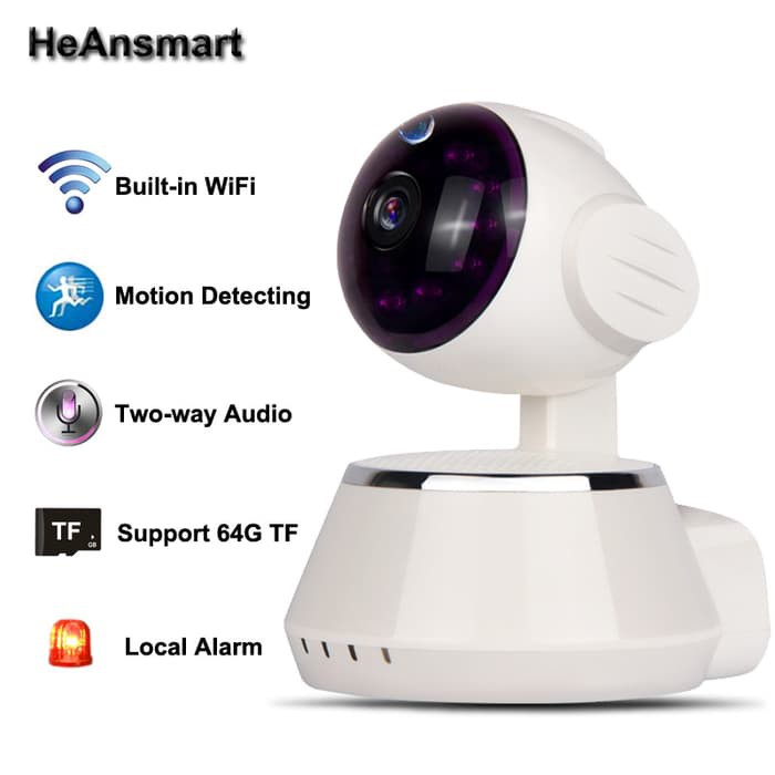 camera mini wifi v380 kèm thẻ 64gb - 1080p, xoay 360 độ chính hãng - 100% tiếng việt - cảnh báo chuyển động   . | BigBuy360 - bigbuy360.vn