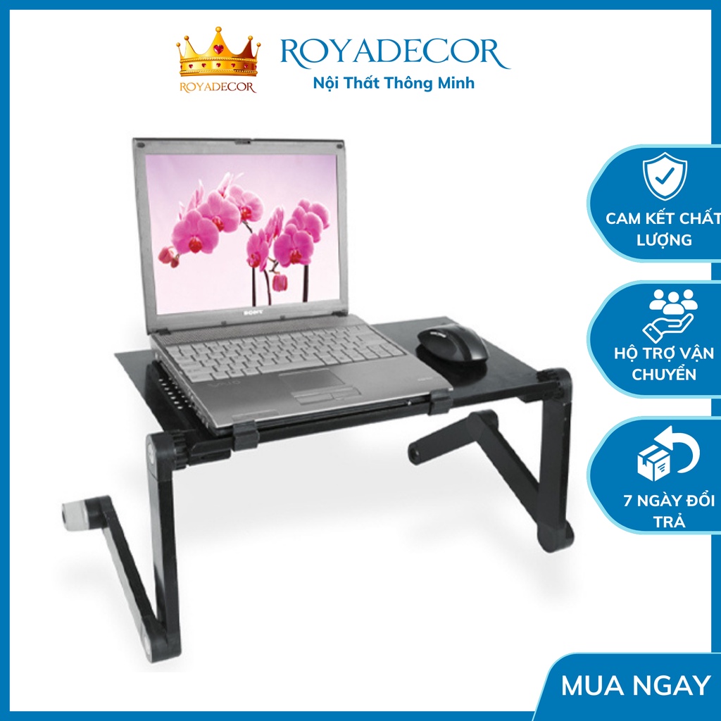 Bàn Học Gấp Gọn Thông Minh, Bàn Gấp Chân Sắt Điều Chỉnh Được Độ Cao Tiện Lợi Cho Việc Học Tập Và Làm Việc