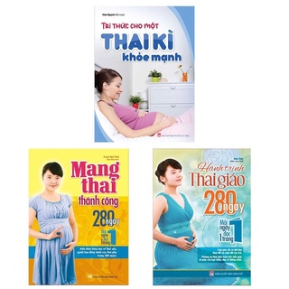 Sách: Combo Tri Thức Thai Sản Bà Bầu Cần Biết - Tái Bản