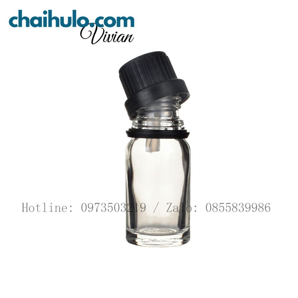 Combo 50 Vỏ chai lọ đựng tinh dầu 20ml nhỏ giọt