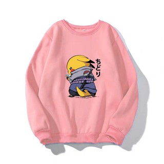 Áo sweater Unisex nam nữ in Pokemon (NHIỀU MÀU) chất liệu vải nỉ bông