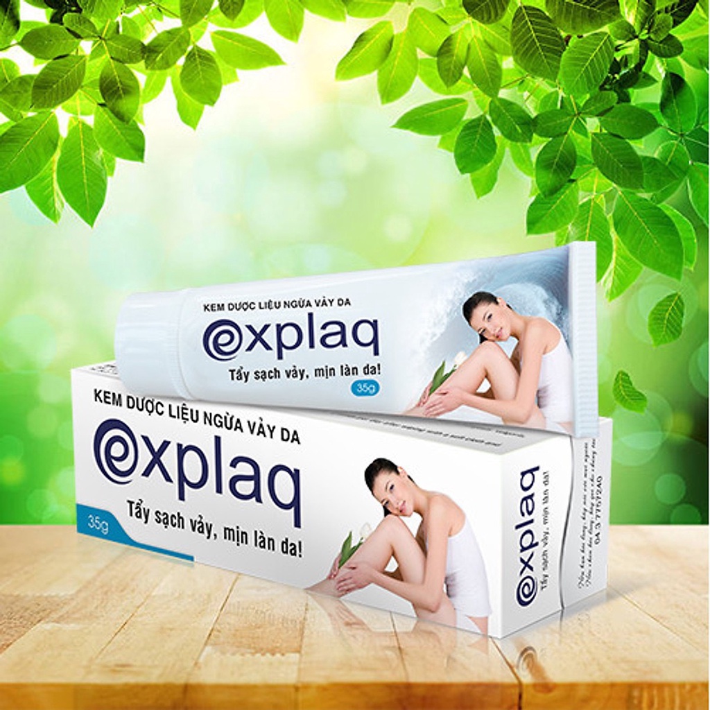 Kem Explaq làm mịn vảy da , á sừng!