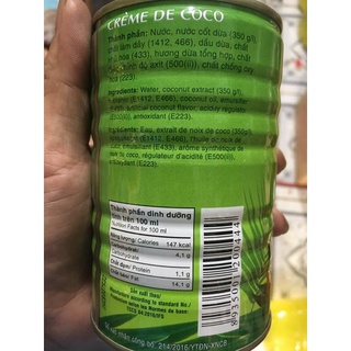 Nước Cốt Dừa Wonderfarm 400ml ( Lon )