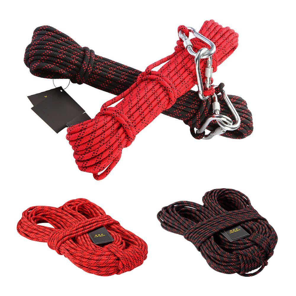 MUVAKO Dây Thừng An Toàn Chịu Lực Cao 9KN / 900KG Màu Đen / Đỏ Chuyên Dụng