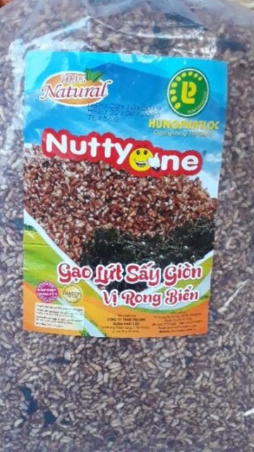 1kg Gạo Lứt Rong Biển Sấy Giòn ngon