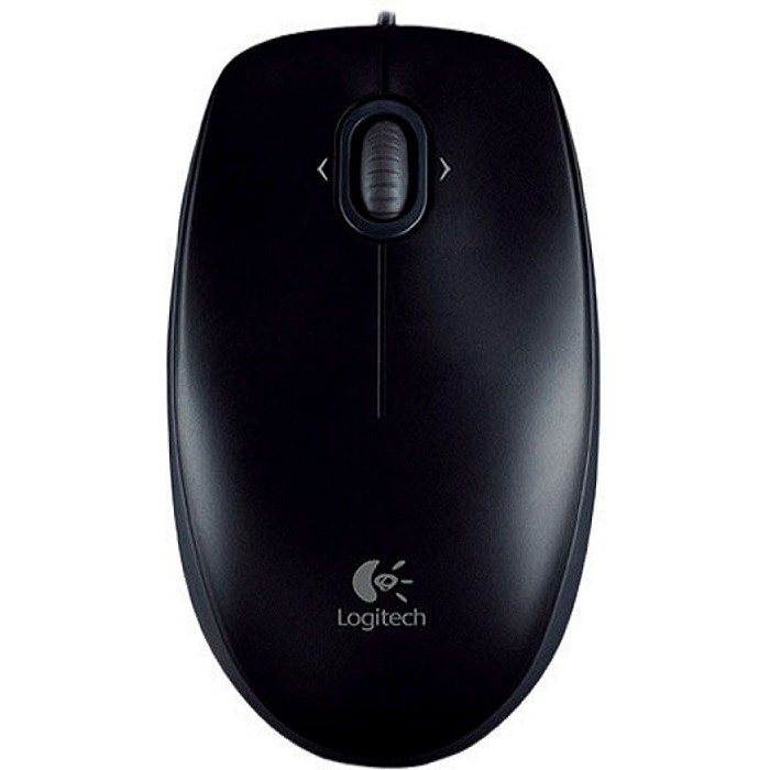 Chuột máy tính Logitech B100 USB (Đen) - Bảo hành 3 Năm