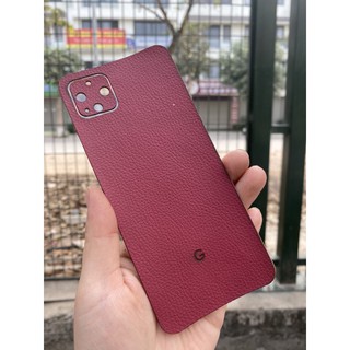 Dán Da Lưng Google Pixel 4A4G Trơn Không Đủ Màu
