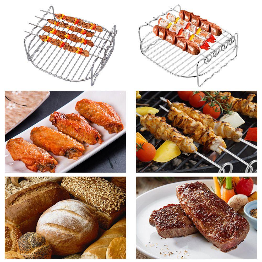 LET Khay Nướng Bánh Siêu Bền Tiện Dụng Cho Nồi Chiên Không Dầu