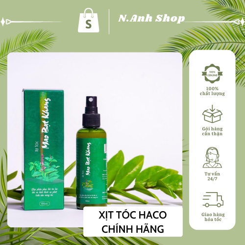Xịt Tóc Mao Bạt Khang - Haco