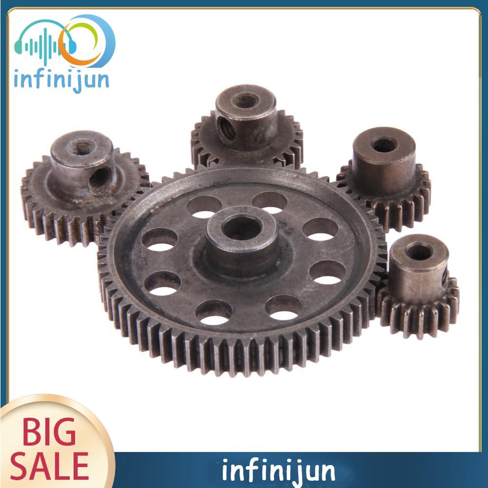 Bộ 5 Bánh Răng Kim Loại Cho Xe Tải Điều Khiển Từ Xa Hsp