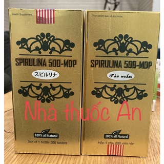Tảo xoắn dinh dưỡng Spirulina hộp 200-300 viên