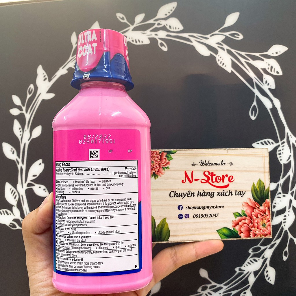 Siro Pepto bismol 354ml date tháng 2022 | BigBuy360 - bigbuy360.vn