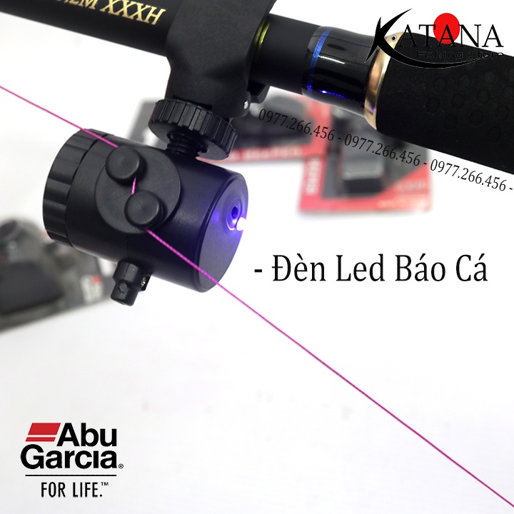 Chuông Báo Cá, Còi Báo Cá Điện Tử Abu Garcia , truyền tín hiệu chính xác