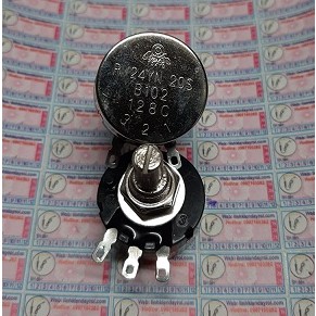 Chiết áp biến trở một vòng núm vặn thang đo RV24YN20S B102 1KR 1Kohm