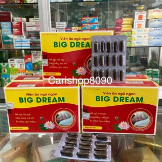 Viên ăn ngủ ngon big dream-giúp ăn ngủ ngon cho người kém ăn mất ngủ