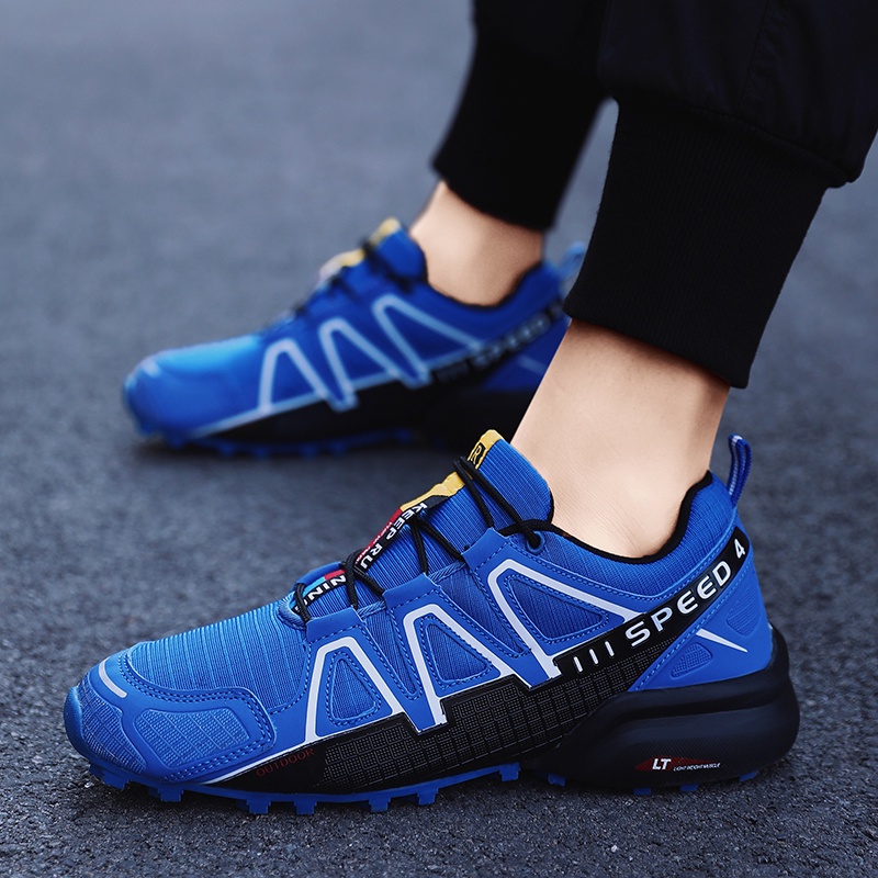 Giày Thể Thao Leo Núi Thiết Kế Cổ Thấp Chống Trượt Thoáng Khí Size 39~47