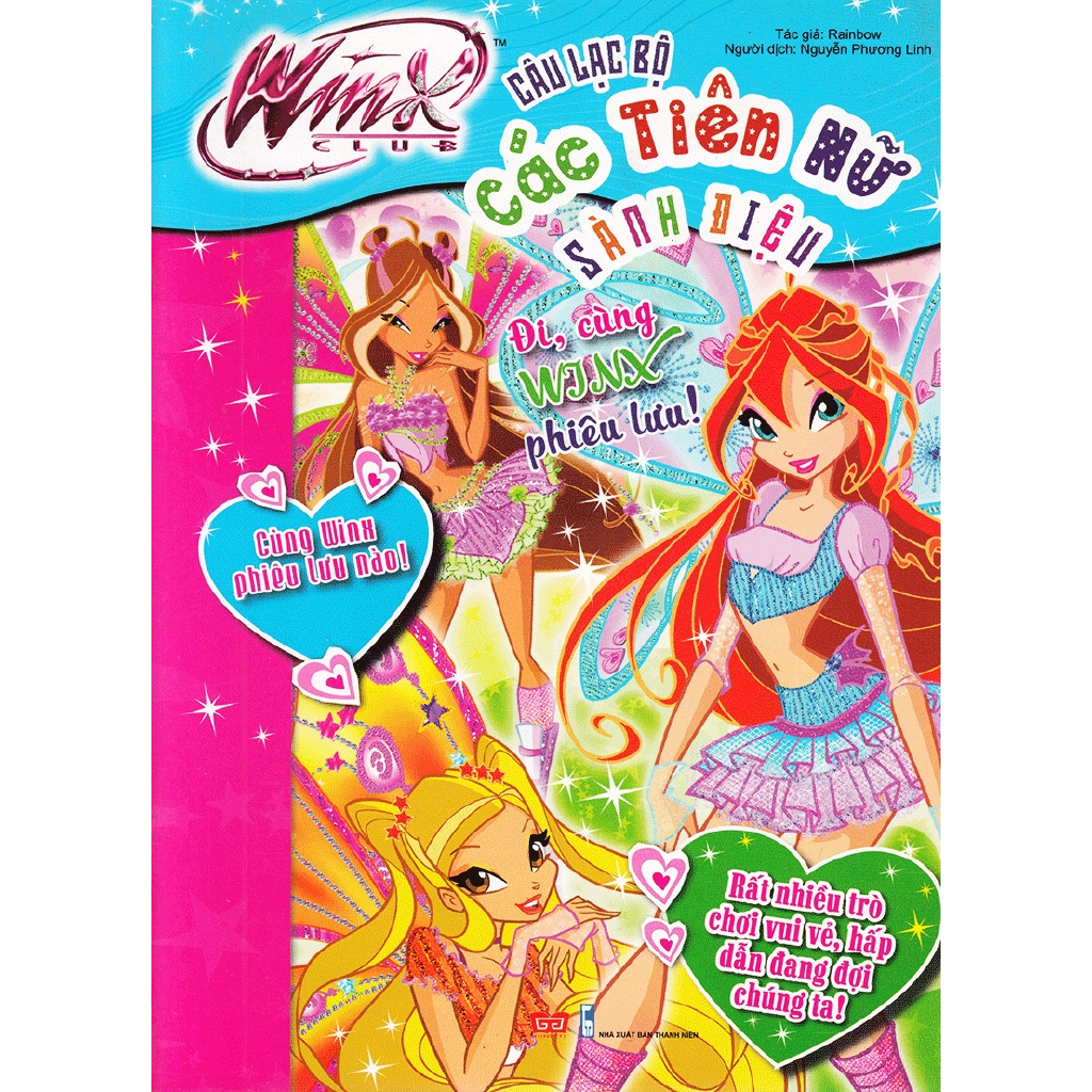 Sách - Winx Club - Câu Lạc Bộ Các Tiên Nữ Sành Điệu - Đi, Cùng Winx Phiêu Lưu!