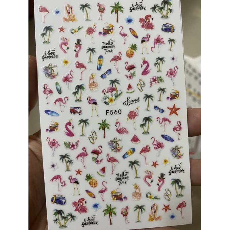 STICKER DÁN MÓNG CỰC CUTE SIÊU TIỆN LỢI NHIỀU MẪU MÃ