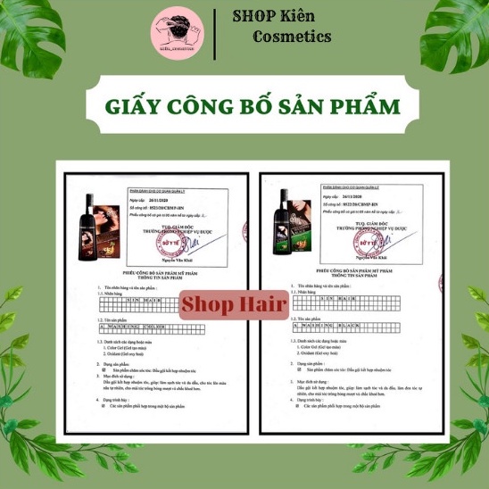 Dầu gội phủ bạc SIN HAIR chính hãng gói 30ml, Dầu gội nhuộm tóc Đen hoặc Nâu trong 5 -10 phút