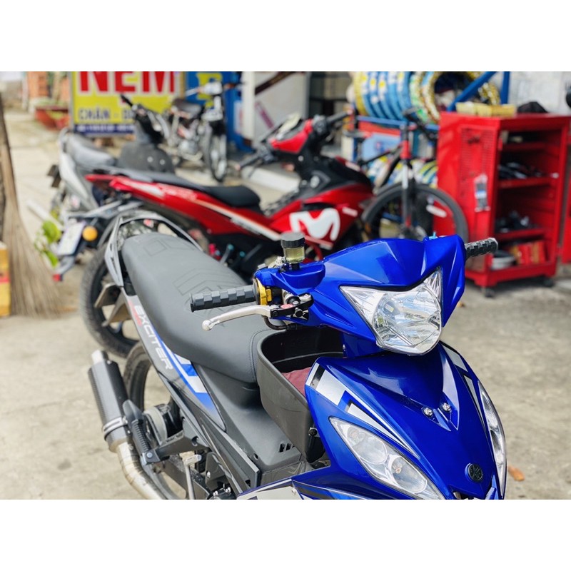 Tay thắng bình dầu rời RCB 14mm màu bạc