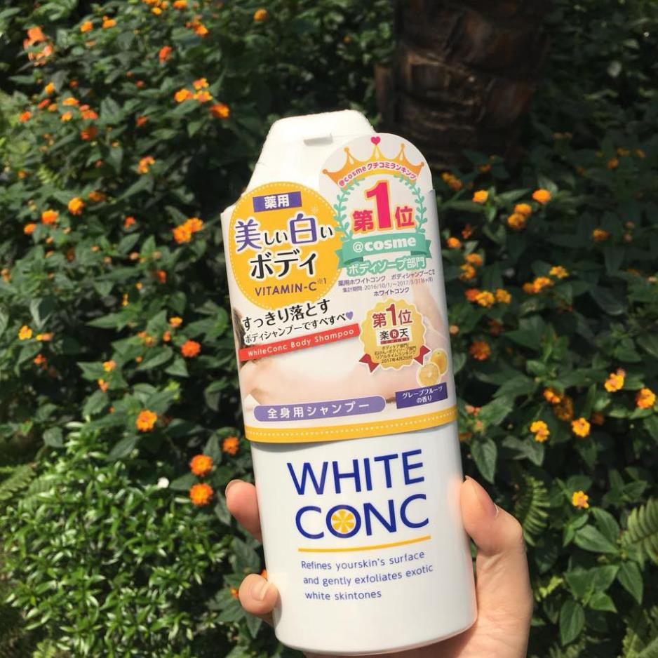 Sữa Tắm WHITE CONC Nhật Bản | Sữa Tắm Trắng Da Nội Địa Nhật 360ml Japmallofficial