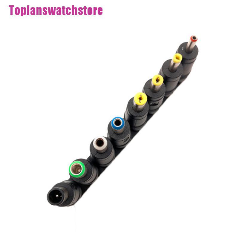 Set 8 đầu nối lỗ cắm DC 5.5X 2.1 MM thông dụng nhiều màu sắc