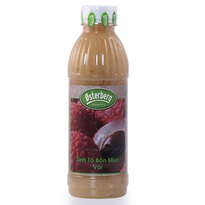 Mứt Sinh Tố Osterberg Vải chai 1000ml