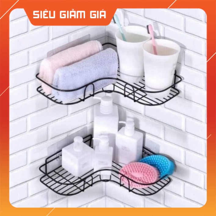 KỆ SẮT DÁN GÓC TƯỜNG GÓC VUÔNG CÁCH ĐIỆU [1 CÁI] | BigBuy360 - bigbuy360.vn
