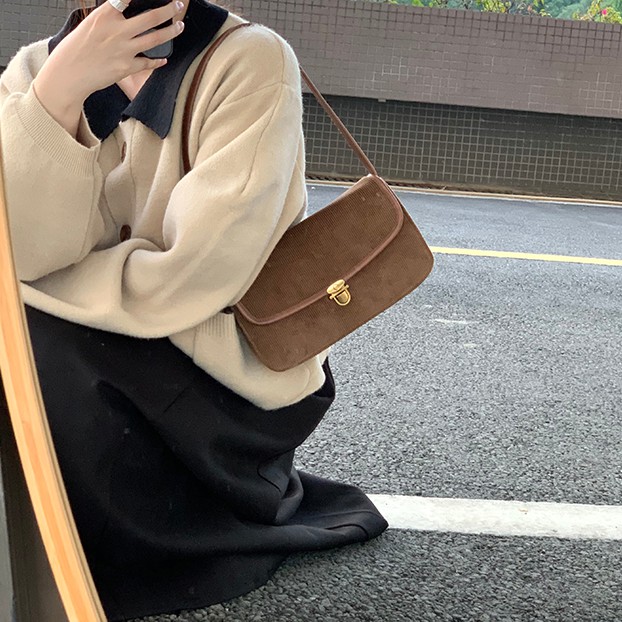 Túi Đeo Vai Nữ Vải Sợi To Xinh Xắn IELGY