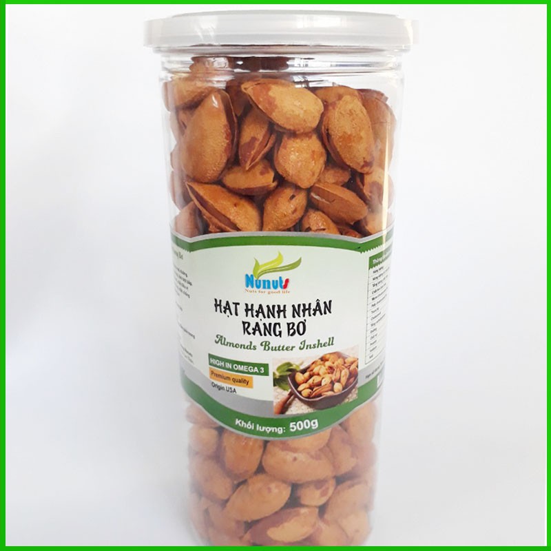 [ HÀNG LOẠI 1] Hạt Hạnh Nhân Mỹ Rang Bơ - Loại Vỏ Mỏng, Hạt To. | BigBuy360 - bigbuy360.vn