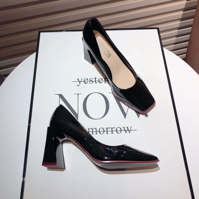 Giày Cao Gót , Guốc Trơn 7 Phân Hàng Quảng Châu