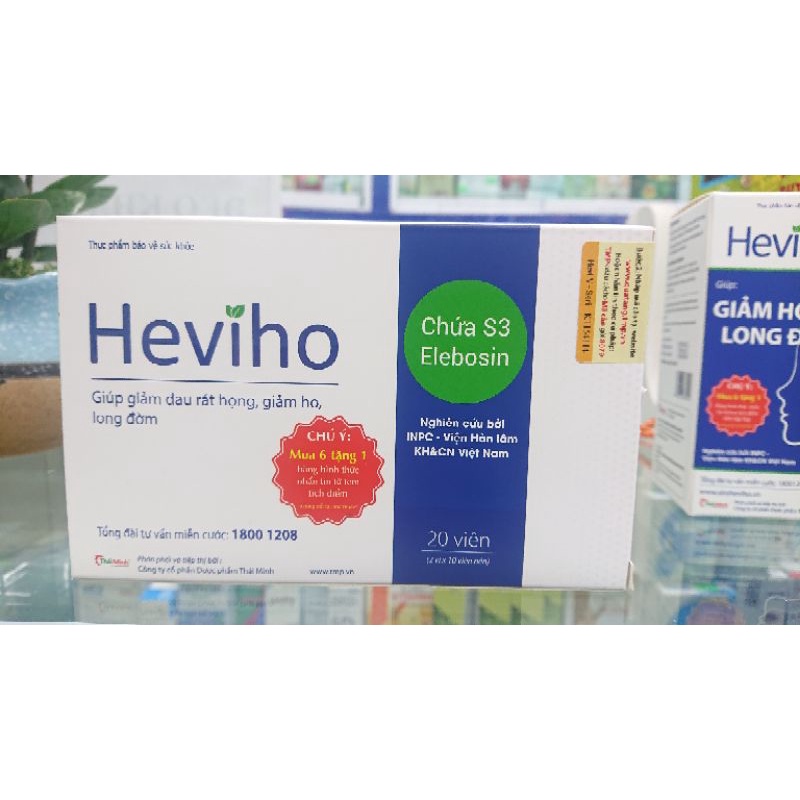 HEVIHO giảm ho do mọi nguyên nhân