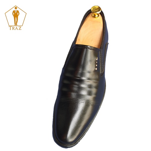 Giày tây nam da cao cấp, tăng chiều cao 6-7cm, đế cao su nguyên tấm chống trơn