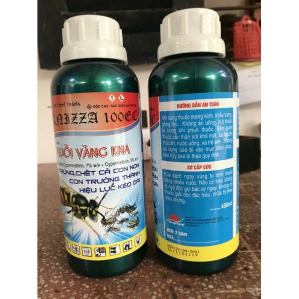 Chế phẩm diệt ruồi vàng kana làm ung trứng chết cả con non chai 450ml