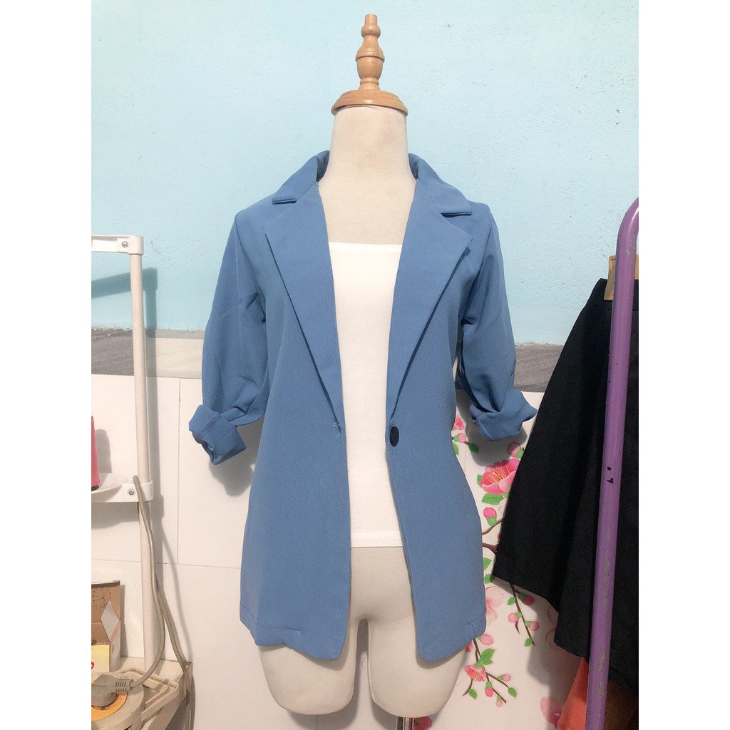 Aó khoác Vest nữ không nhăn không xù lông vải đẹp