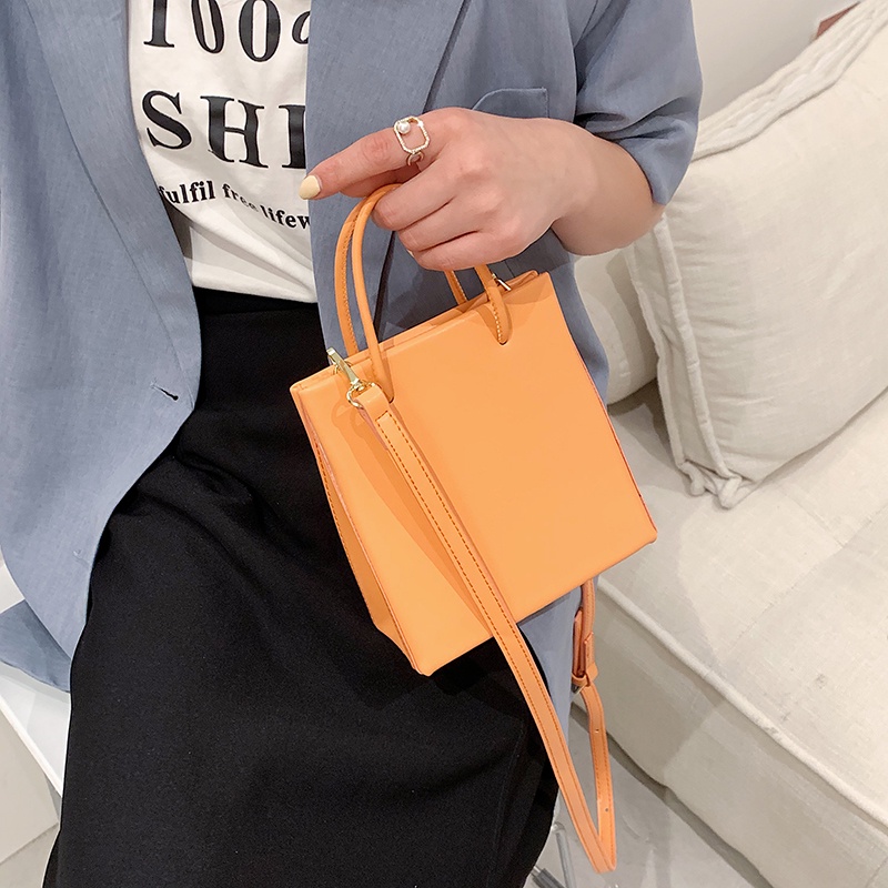 Túi Xách JASMIN NOIR Bằng Da Pu Mini Đơn Giản Thời Trang Mùa Hè 2021 Cho Nữ