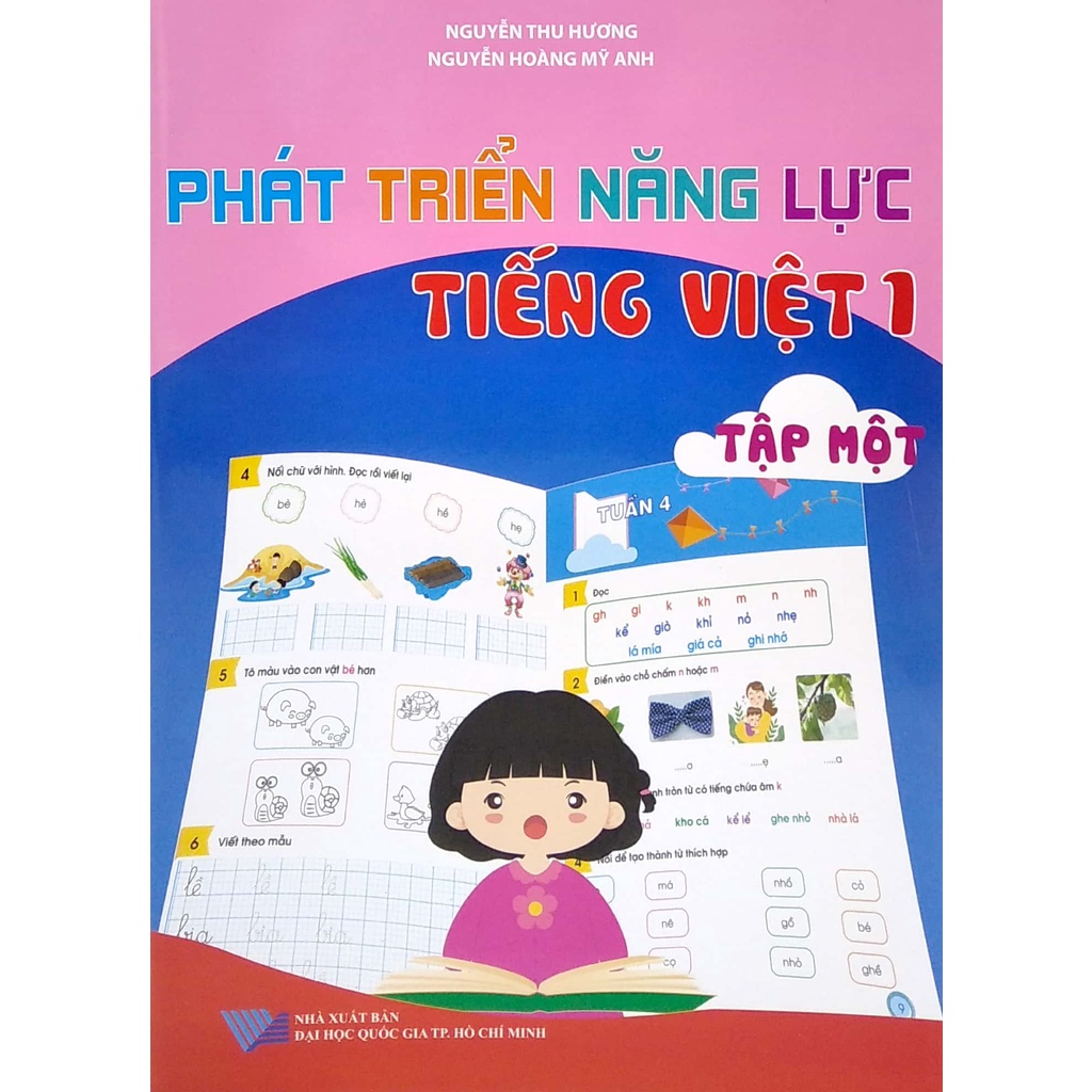 Sách Phát Triển Năng Lực Tiếng Việt 1 - Tập 1