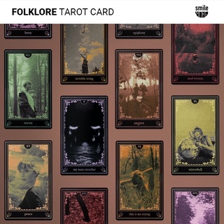 Bộ 20 lá bài tarot lấy cảm hứng từ album Folklore cho fan Taylor Swift của Smile More (Bán lẻ)