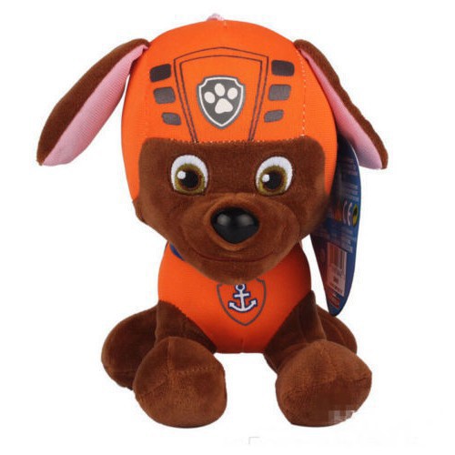 Thú nhồi bông hình chú chó Paw Patrol và pup Skype zuma 13cm/ 20cm