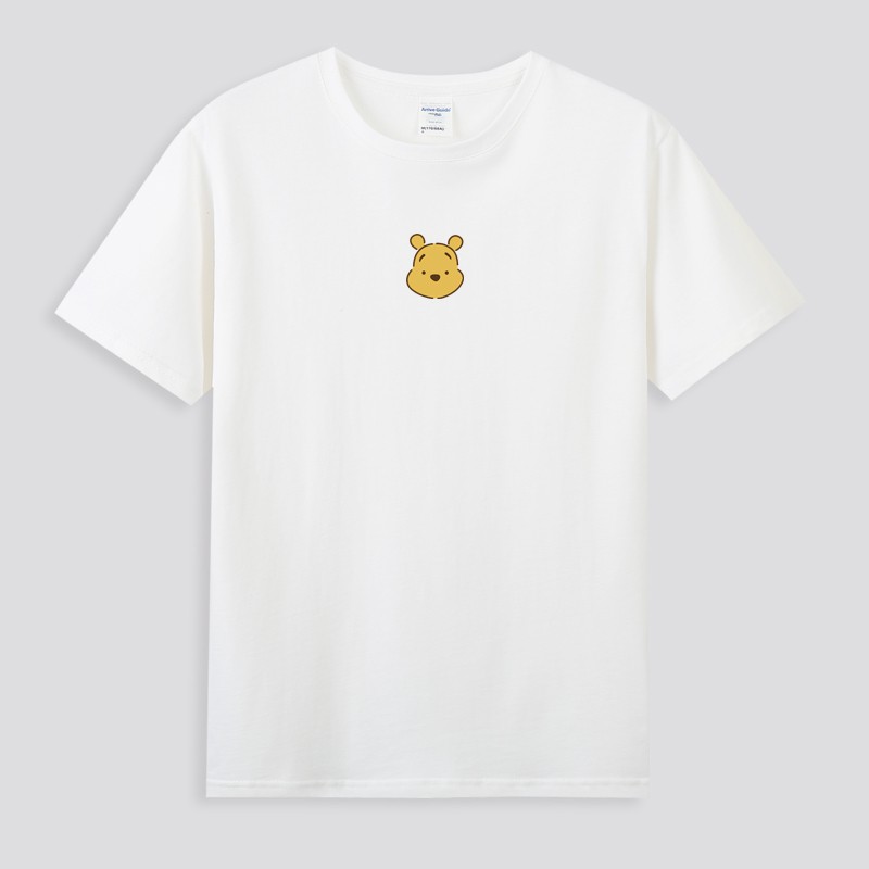 Áo phông đen trắng IN HÌNH Gấu Pooh Tống Á Hiên Thời đại thiếu niên đoàn TNT Teens in time idol thần tượng