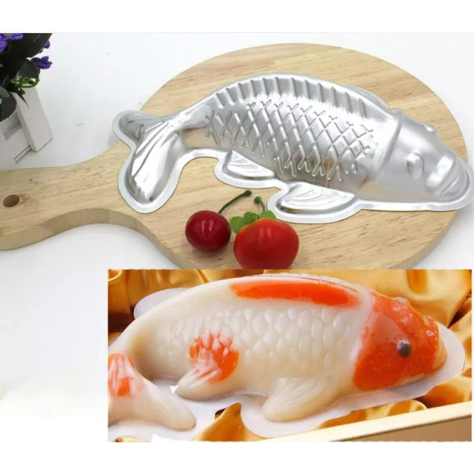 Khuôn cá chép xôi khuôn rau câu