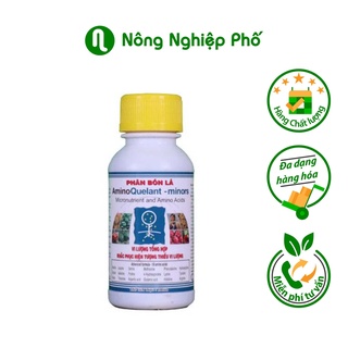 Phân bón lá Amino Quelant Minors cung cấp vi lượng và phát triển cây trồng - Chai 100ml