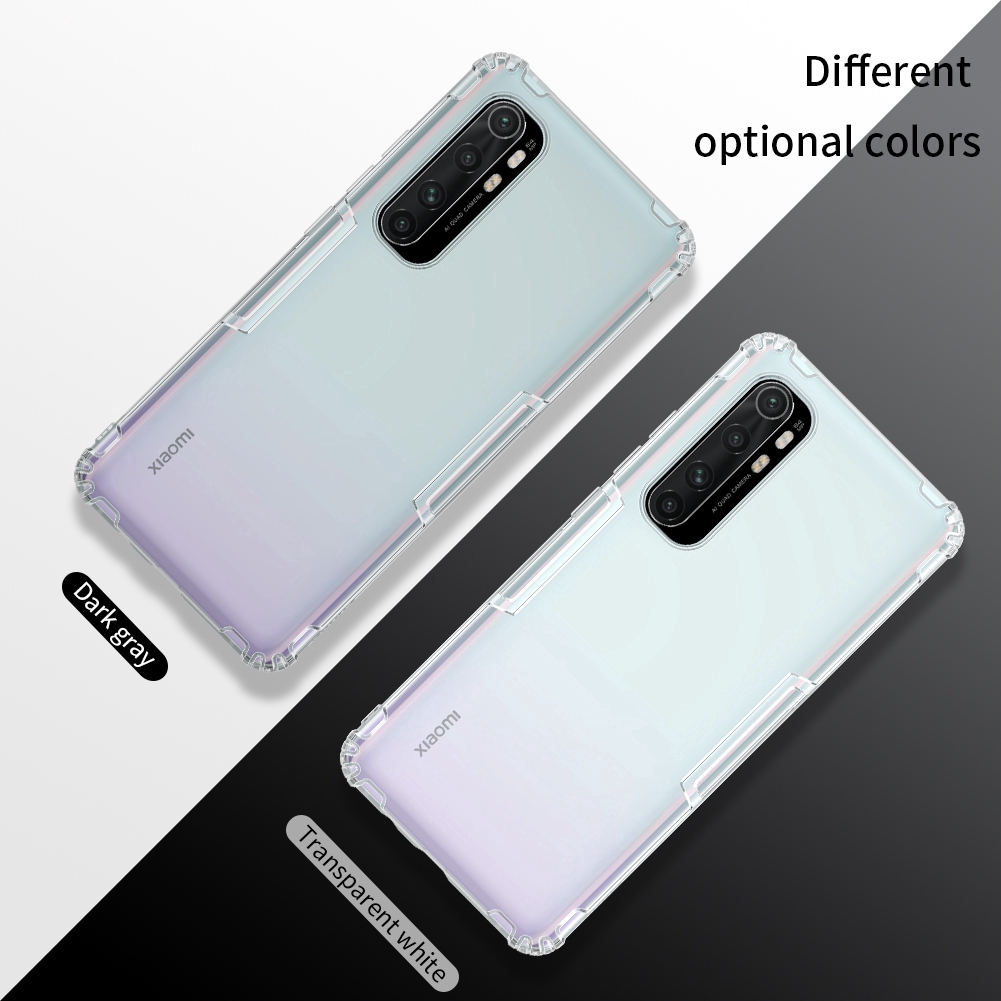 Ốp Điện Thoại NILLKIN Cho Xiaomi Mi Note 10 Lite Chất Liệu TPU Tự Nhiên Siêu Mỏng