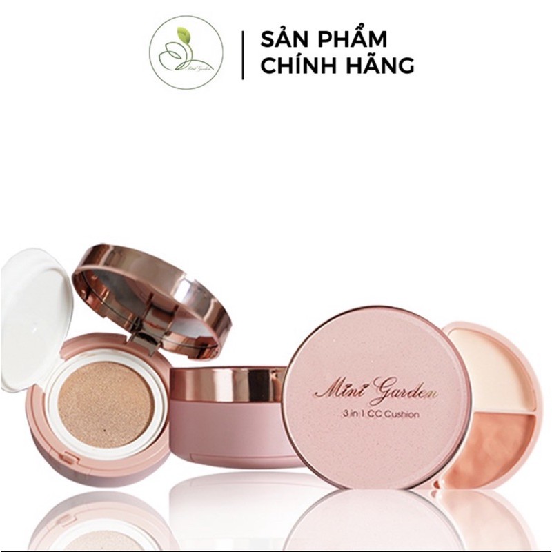 Phấn nước mini garden CC cushion 3in1 chính hãng