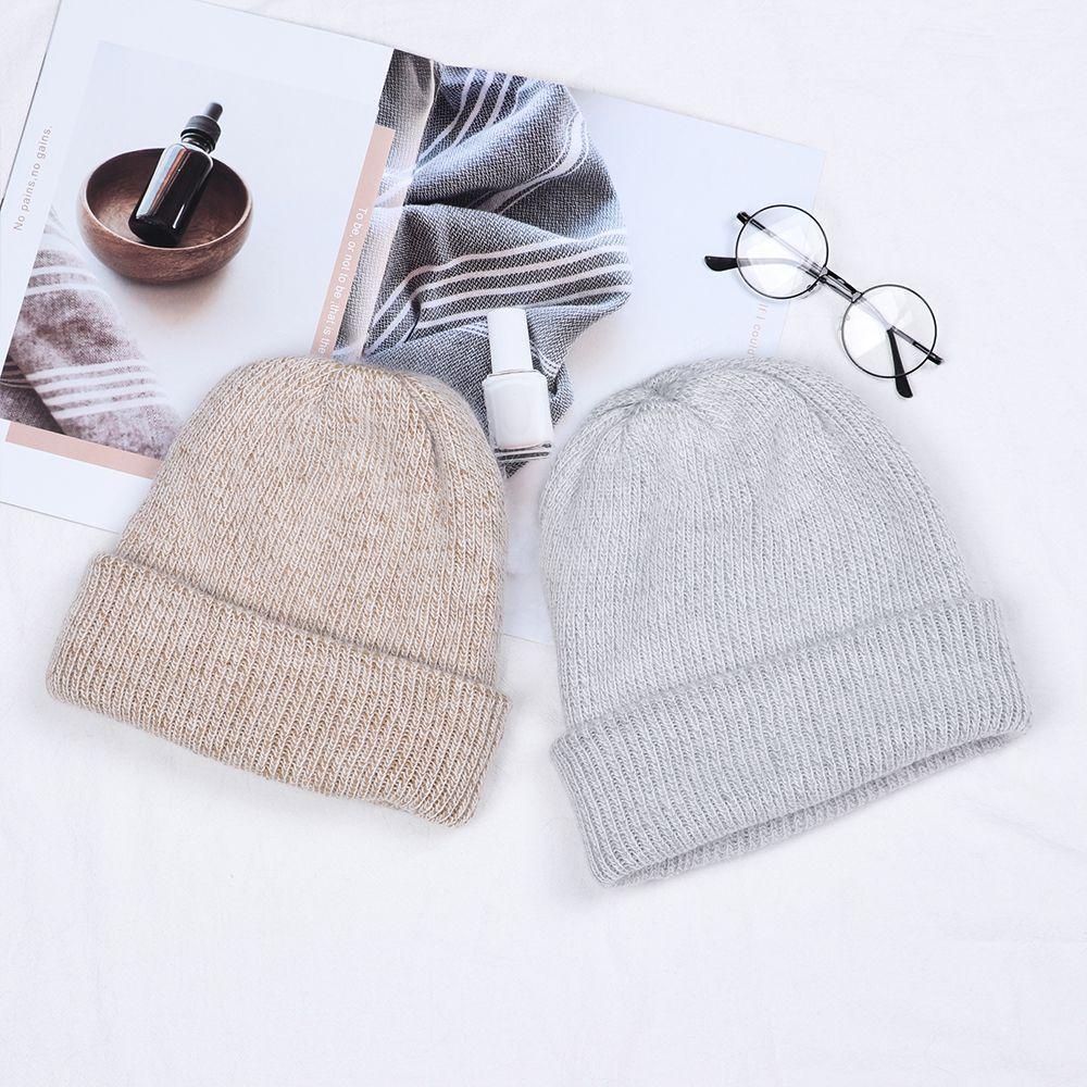 Mũ Beanie Giữ Ấm Mùa Đông In Họa Tiết Thỏ Dễ Thương