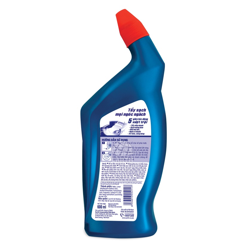 Tẩy Toilet Gift  - Siêu sạch tươi mát 600ml
